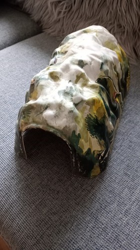 Eisenbahntunnel Für H0 O, Kunstoff Mit Bergmotiv, Bedruckt