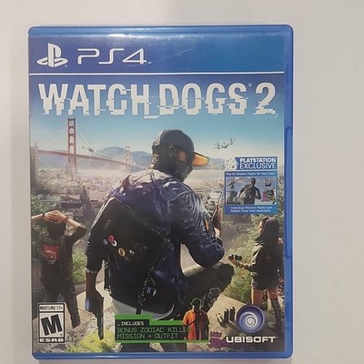 Sony PlayStation 4 Watch Dogs 2 Ubisoft Action Multiplayer Bonus M 2016