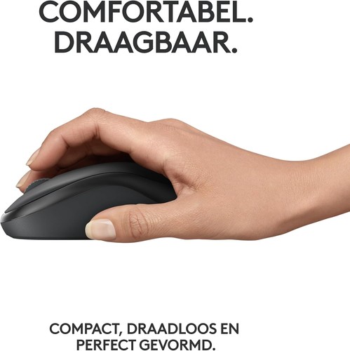 Logitech M240 Silent Bluetooth Maus, Kabellos, Kompakt, Mobil, Smooth Tracking, - Photo 2/10