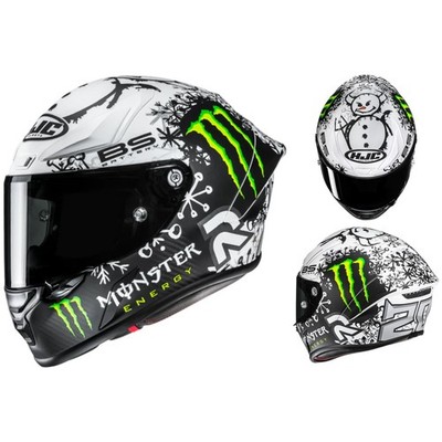 HJC RPHA 1 V2 Carbon Integral Helmet XL Matte White-Black