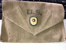 1944 Dtd FIRST AID POUCH LIGHT O.D. airborne special ranger jungle division usmc
