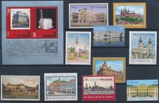 LT06424 Austria 2009 -2010 monumenti punti di riferimento ottimo lotto MNH