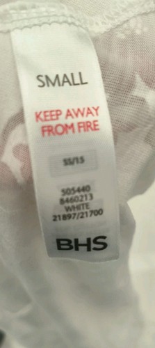 Reggiseno donna abito spiaggia piccolo bianco slip girocollo senza maniche nuovo con etichetta cotone poli - Foto 11 di 14