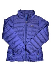 Patagonia Goose Down Puffer Purple Girl  s Medium 10 Sweater Jacket