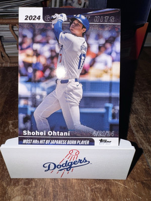 2025 Topps Series 1 #GH-8 Shohei Ohtani 2024 GREATEST HITS