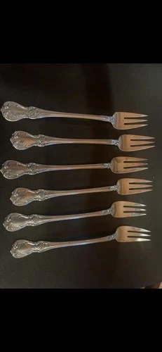 Old Master by Towle Sterling Silver Cocktail Fork 5 7/8" New Silverware Vintage