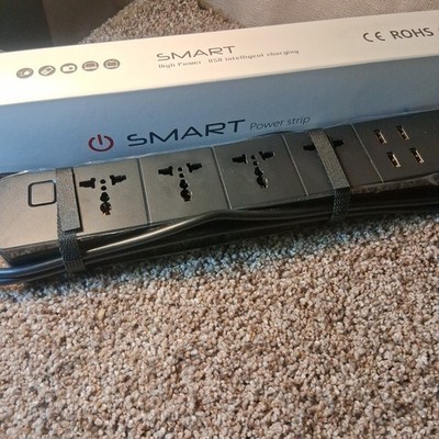 Smart Power Strip High Power USB Intelligent Charging Universal Plug Ins Wi-Fi