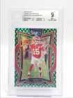 PATRICK MAHOMES II 2024 SELECT CONCOURSE DRAGON SCALE /81 BGS 9 Q6239