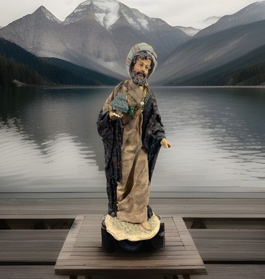   Vintage   Dept 56   Neapolitan Nativity Wise Men Man Nativity Figure   Read ~