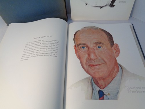 Norman Rockwell Album 1961 First Edition Doubleday Hardcover Art Book w/Extras! - Picture 10 of 23