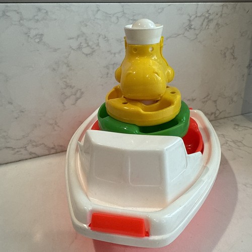 Vintage Gay Toys Inc Tub Tug Bath Pool Stacking Toy 5 Piece 881 Excellent!! - Picture 7 of 14
