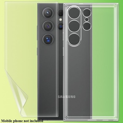 100% Screen Protector&Premium Real Case fits Samsung Galaxy S24 Ultra SM-S928U