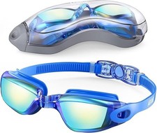 Swim Goggles Swimming Goggles No Leaking Full Protection Adult Men Women Youth