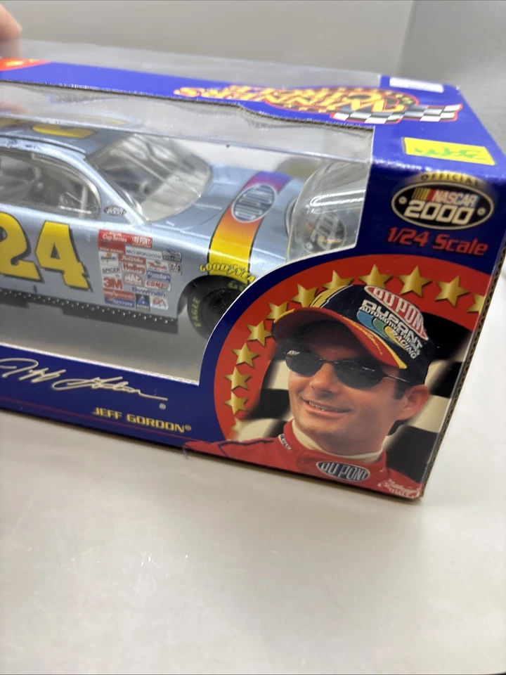 NASCAR Winners Circle Jeff Gordon 24 Dupont 2000 plata 2000 1:24 Foto 3 de 4
