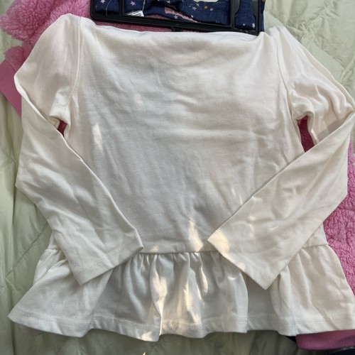 BCBG Girls 3Pc Plush Outfit Set Pink Size 3T (1) Pullover (1) Tee (1) Legging - Picture 11 of 16