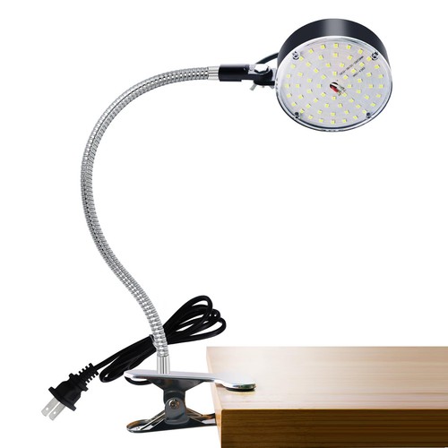 20W WangJiaTai Clip on Light, LED Work Light with Flexible Gooseneck and Clip...