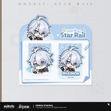 miHoYo Honkai: Star Rail Phainon 2 Pcs Set Soft Magnetic Bookmark Official Goods
