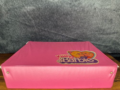 Barbie bacio rosa vintage 1979 custodia da viaggio in vinile 13x10x3 - Foto 5 di 6