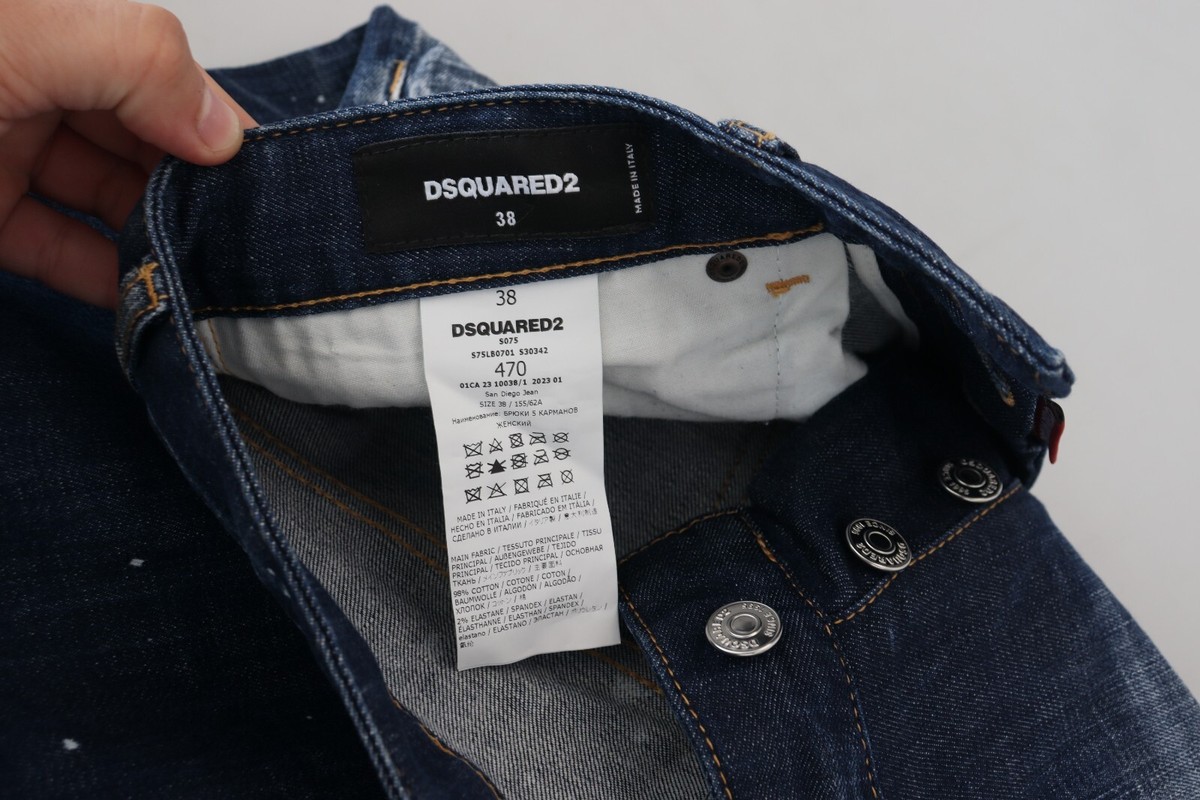 デニム・ジーパン Dsquared Denim San Diego Jeans 楽天市場】【定価64,900円(税込)】DSQUARED2 ディースクエアード