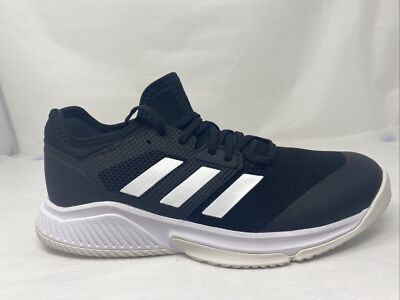 adidas Women's Court Team Bounce Volleyball Shoe Black/White Size 11M US |  eBay