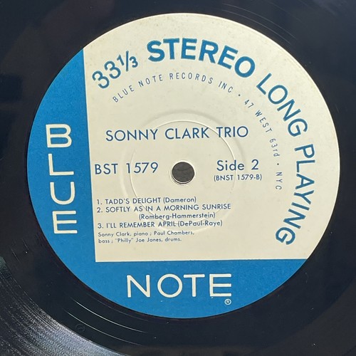 Sonny Clark Trio – Sonny Clark Trio / LP 1983 Blue Note BST 1579 - Picture 17 of 18
