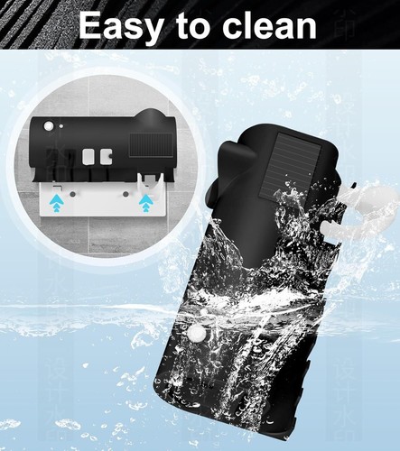 Distributeur automatique de brosse à dents support mural presse-dentifrice porte-brosse à dents - Photo 13 sur 18