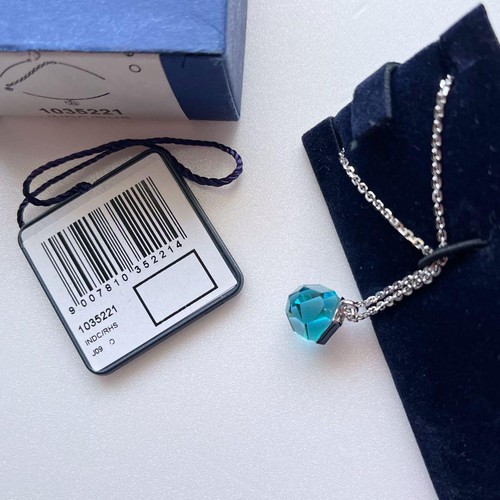 Swarovski Crystal Points of Light Indicolite Necklace Pendant 1035221 - Picture 4 of 7