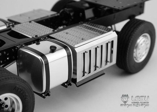 LESU 3363 6*4 Metal Chassis DIY for Tamiya 56352 1/14 RC Tractor Truck Motor - Picture 11 of 12