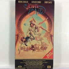 The Jewel of the Nile VHS 1986 CBS FOX RED LETTER