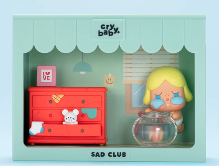 CRYBABY Sad Club Series Scene Sets Blind Box Confirmed Figure Gift