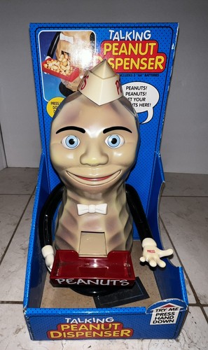 Peanuts Lott-Talking Peanuts Dispenser, Planters Peanut Pewter Mug and Bag - Picture 6 of 12