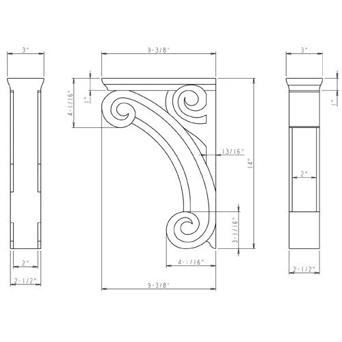 Ménsula de arce duro de América del Norte - Recursos de hardware - COR2-2MP Foto 2 de 4