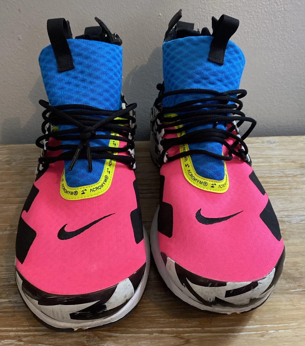 Nike air presto mid utility x acronym racer pink sales