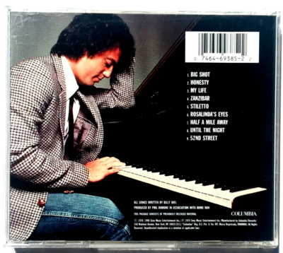 BILLY JOEL - 52nd Street - CD 1998 Compact Disc / Digital Audio