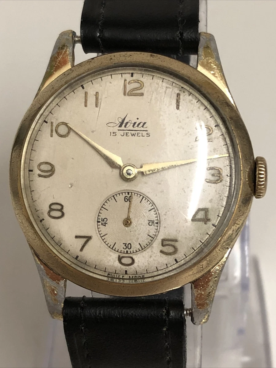 Avia 15 jewel watch top