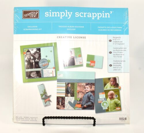 KIT SIMPLY SCRAPPIN " LICENZA CREATIVA " PROGETTATO PER SCRAPBOOKING 12 X 12 - Foto 9 di 14