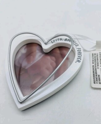 Adopted Themed Adoption Ornament Photo Holder 