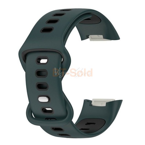 For Fitbit Charge 5 6 Replacement Silicone Wristband Watch Sports Band Strap - Picture 5 of 24
