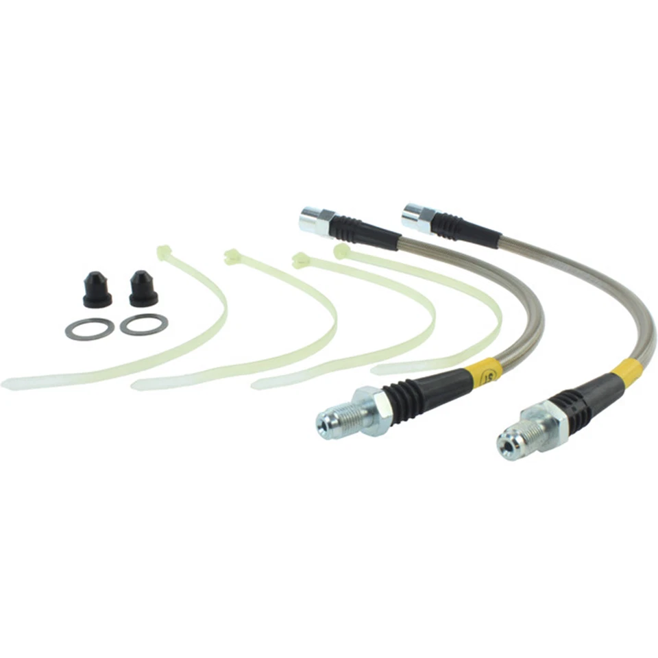 StopTech 不锈钢后刹车线套件适用于 1986 - 2009 梅赛德斯 - 奔驰车型 — 第 2/4 张图片