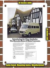 Metal Sign - 1974 Mercedes Benz Ultra Autobahn