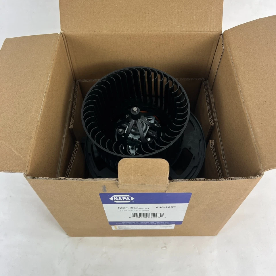Conjunto de caja de motor soplador calentador climatizador NAPA 6552637 para BMW X1 X3 X4 2012-2018 Foto 2 de 4