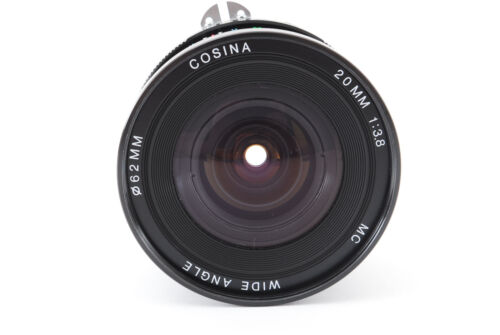 Excellent++ COSINA MC 20mm f/3.8 Wide Angle Manual Focus Lens for Nikon - Imagen 3 de 12