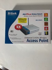 Enhanced D-Link 2.4 GHz Wireless DWL-900AP Access Point.