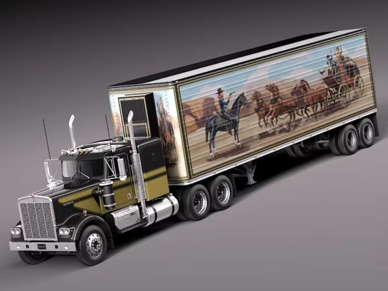 KENWORTH W 925 Smokey and the Bandit, AMERICAN TRUCK ALTAYA 1:43 NEW in box - Image 4 of 4
