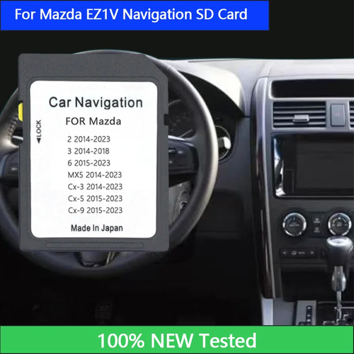GPS SD Card for Mazda EZ1V 2 3 6 CX3 CX5 MX5 CX9 Navigation Map - Picture 2 of 12