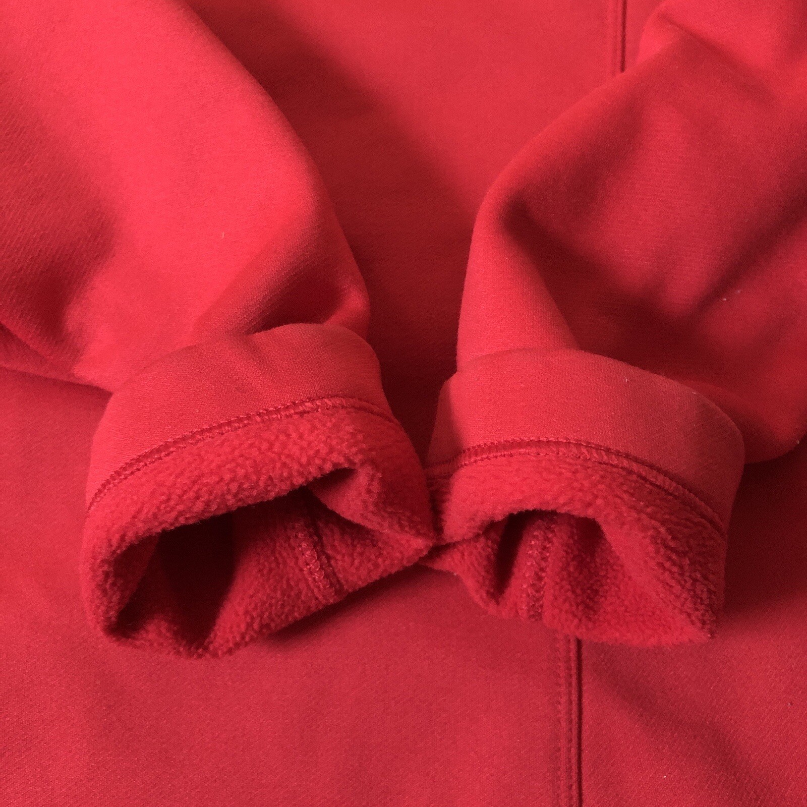 ARC'TERYX Arc’teryx Felpa Donna Arenite Piccola con Cappuccio Rosso Flamenco Full Zip Foderata in Pile