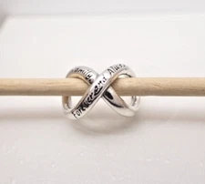 Authentic Pandora #793243C00 Forever & Always Infinity Charm