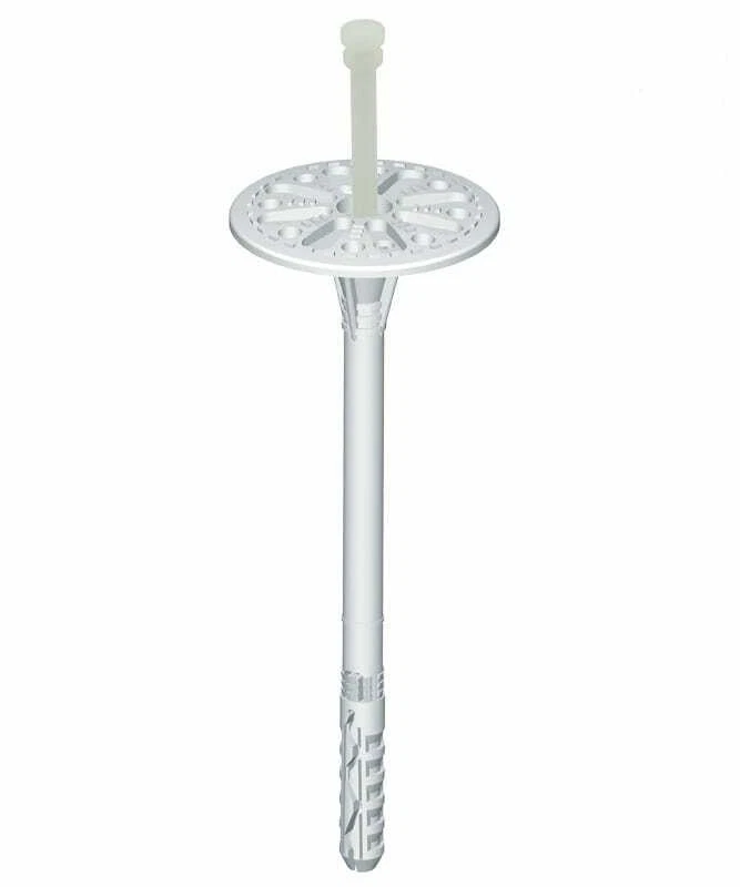 WKRET-MET Fasteners with plastic pin for external insulation EPS boards pack of 200pcs