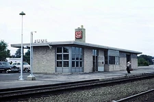 The SOO Line Depot in Neenah, WI in September of 1963 5 x 7 Photo