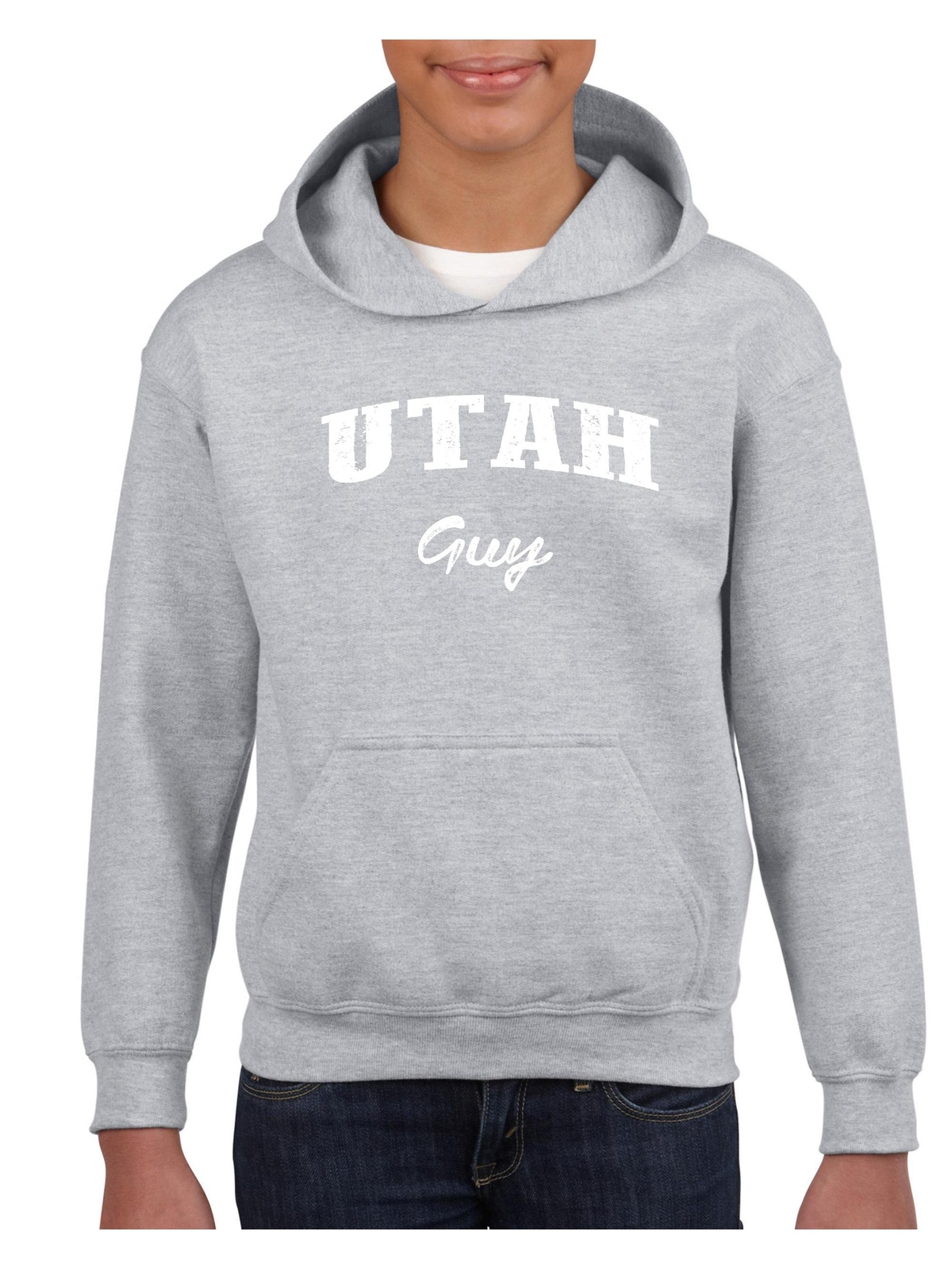 Kids Sweatshirt Utah Snowboard Youth Hoodie